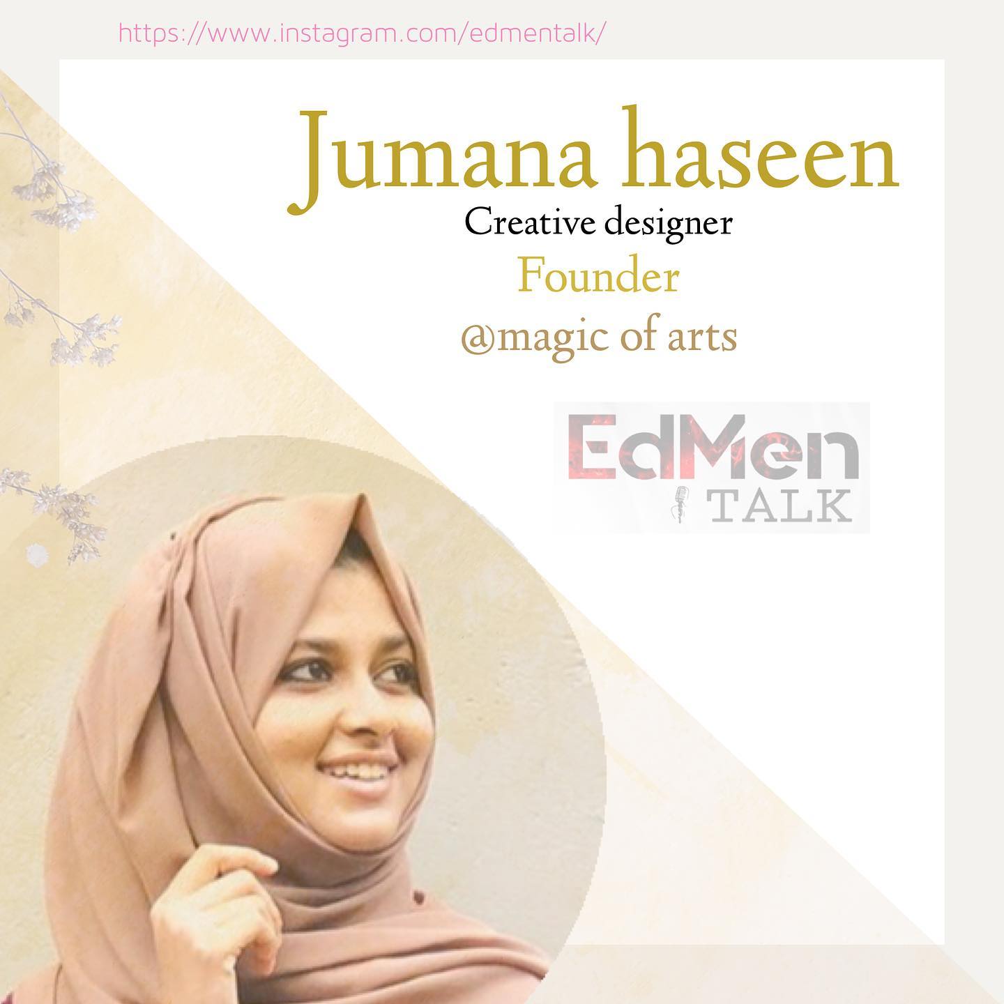 Edmen Talk art workshop