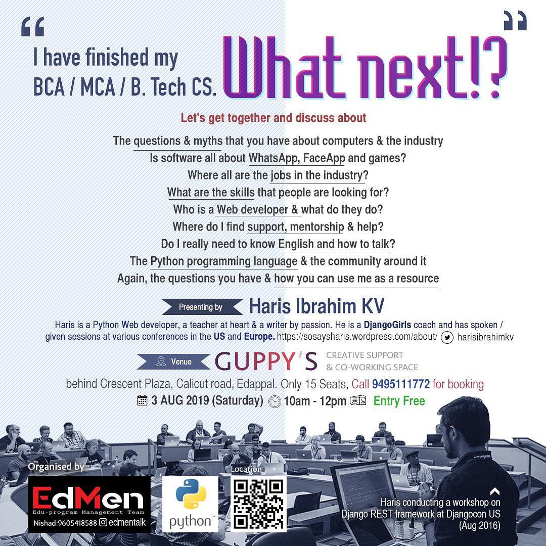 Edmen Talk technology workshop