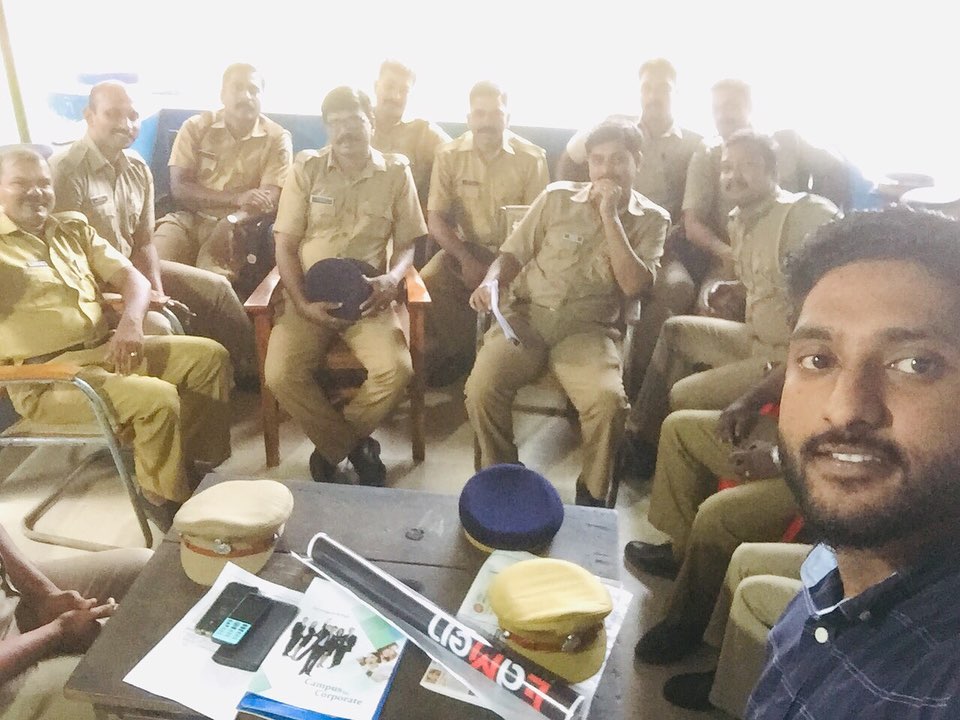 Edmen Talk training session